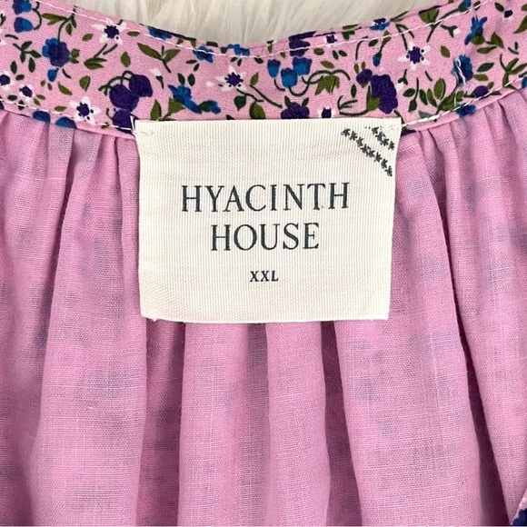Tuckernuck Hyacinth House Lilac Matilda Floral Cottagecore Tie Waist Dress - Picture 8 of 12